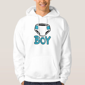 DIAPER BOY Hooded Sweatshirt