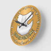 DIAPER-FUNTIME RUNDE WANDUHR (Winkel)