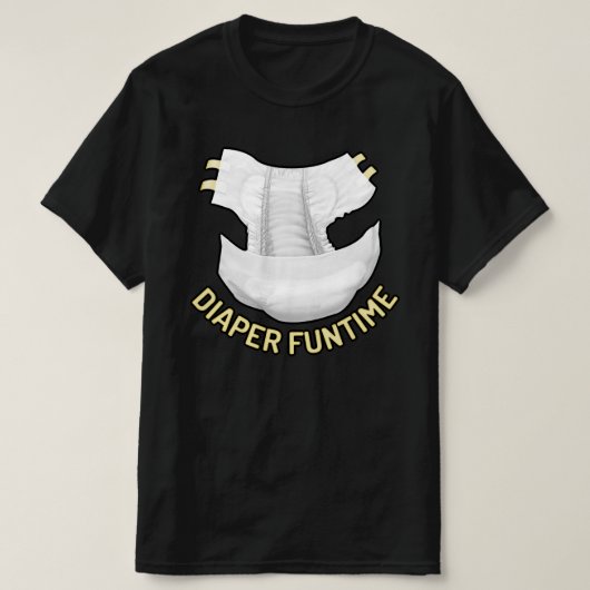 DIAPER-FUNTIME-T - Shirt (Design vorne)