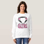 DIAPER GIRL SWEATSHIRT (Vorne ganz)
