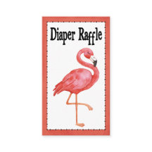 Diaper Raffle Baby Duschgel Spiel Pink Flamingo