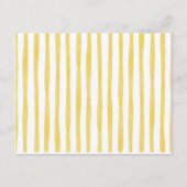 Diaper Raffle Bee Theme Card Mitteilungskarte (Rückseite)