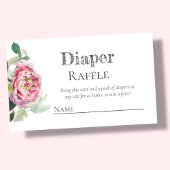 Diaper Raffle | Begleitkarte