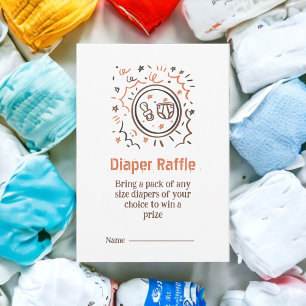 Diaper Raffle Begleitkarte