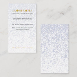 Diaper Raffle Card | Woodland Baby Shower Invite Begleitkarte