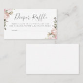 Diaper Raffle | Einladung zur Babydusche (Vorne/Hinten)