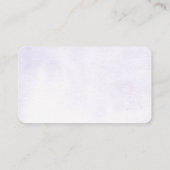 Diaper Raffle Gedicht Elephant Mama und Babydusche Begleitkarte (Rückseite)