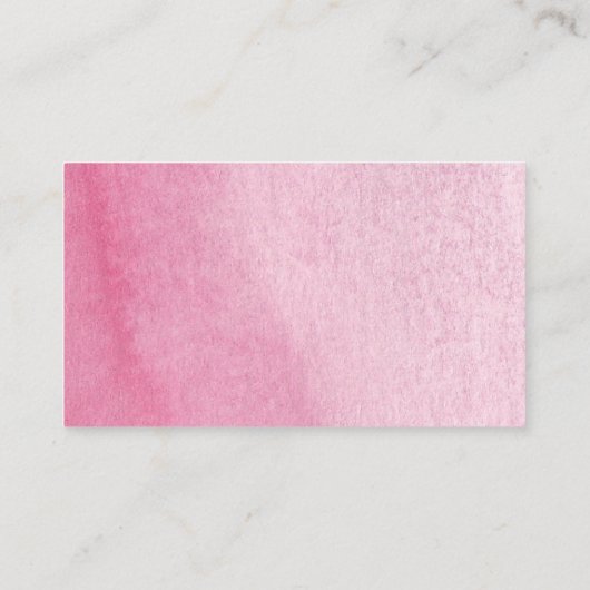 Diaper Raffle Oh Baby Girl Pink Ballon Eukalyptus Begleitkarte (Rückseite)