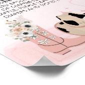 Diaper Raffle Saddup Western Cowgirl Thema Poster (Ecke)