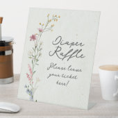 Diaper Raffle Sockelschild (In Situ)