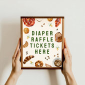 Diaper Raffle Tickets Poster