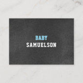 DIAPER RAFFLE Ticketsport-Halbpension Kinderdusche Begleitkarte (Rückseite)