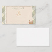 Diaper Raffle  Visitenkarte (Vorne/Hinten)