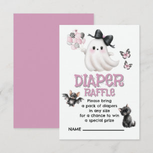 Diaper Raffle Whimsy mit hauntümlich Niedlicher Dr Begleitkarte