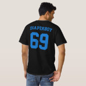 DIAPERS TEAM T - SHIRT (Schwarz voll)