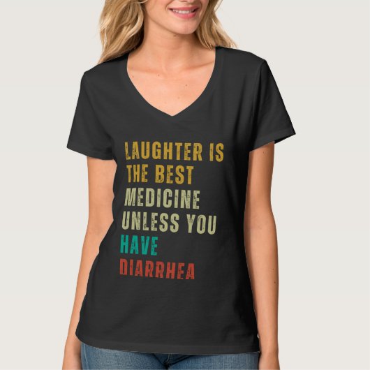 Diarrhea Post Surgery Gag Get Well Soon T-Shirt (Vorderseite)