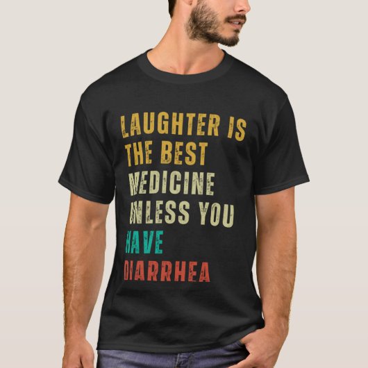Diarrhea Post Surgery Gag Get Well Soon T-Shirt (Vorderseite)