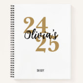 Diary Back to School, University, College. Notizblock (Vorderseite)