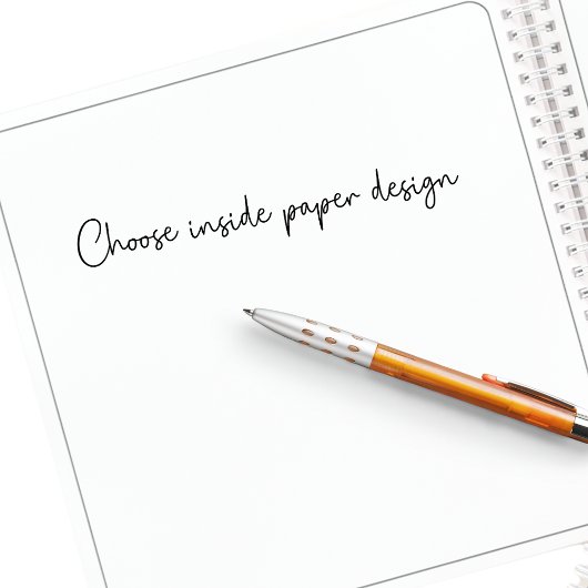 Diary Black Gold eleganter Skriptname Notizblock