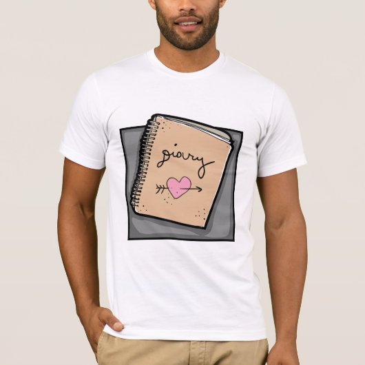 Diary Mens T - Shirt (Vorderseite)