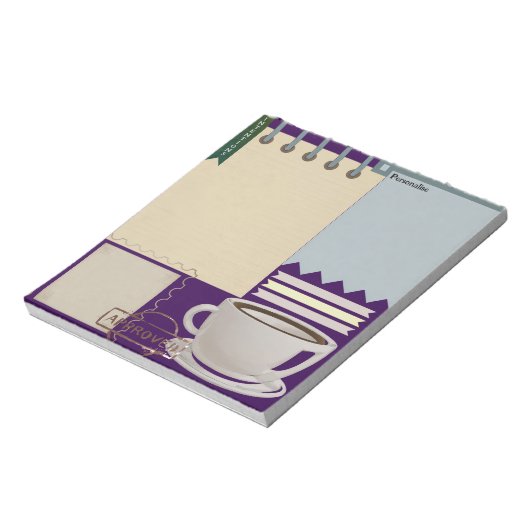 Diary Notes Personal ScrapbookPaper Notizblock (Rotiert)