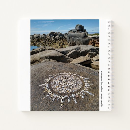 Diary Sketch Notebook Planner Journal nature art Notizblock (Rückseite)