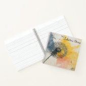 Diary Watercolor Dandelion Notizblock (Innenseite)