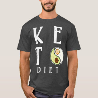 Diät Avocadoeichen auf Yang T-Shirt