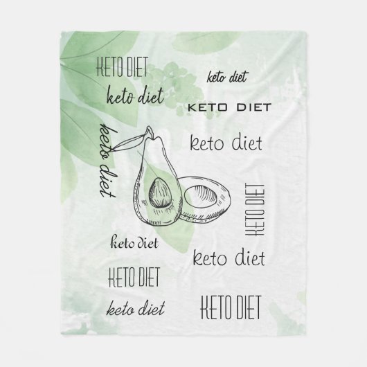 Diät Fleecedecke (Vorderseite)