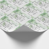 Diät Geschenkpapier (Ecke)