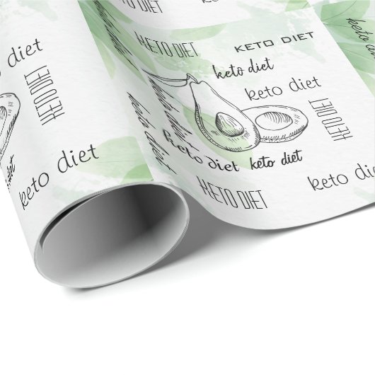 Diät Geschenkpapier (Rolleneckpunkt)