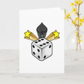 Diät im Poker mit Spades & Stars Karte (Gelbe Blume)