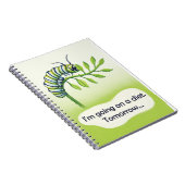 Diät machen notizblock (Rechte Seite)