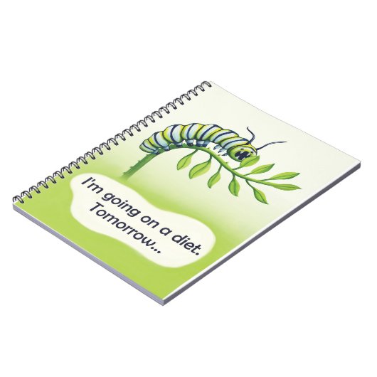 Diät machen notizblock (Linke Seite)