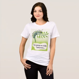 Diät machen Tri-Blend shirt