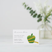 Diät-Visitenkarte Visitenkarte (Stehend Vorderseite)