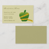 Diät-Visitenkarte Visitenkarte (Vorne/Hinten)