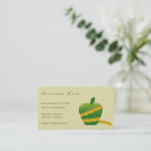 Diät-Visitenkarte Visitenkarte (Stehend Vorderseite)