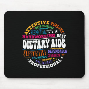 Diätassistent Lebensdankbarkeit Gesundheitsarbeite Mousepad