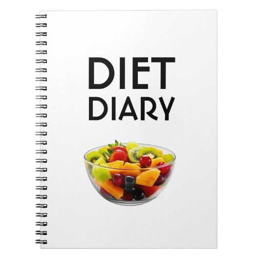 Diätbuch Notizblock (Vorderseite)