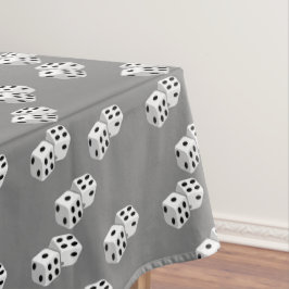 Diäten auf grauem Muster Tischdecke
