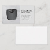 Diätetiker | Personal Trainer | Ernährungsberateri Visitenkarte (Vorne/Hinten)