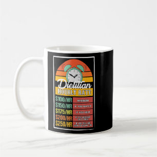 Diätetische Stundenzahle Kaffeetasse