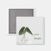 Diätetische Ziele mit niedrigem Gewicht Magnet (Vorderseite/Rückseite)