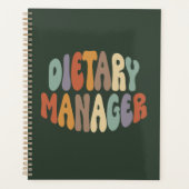 Diätetischer Leiter der Proud-Laufbahn Planer (Vorderseite)