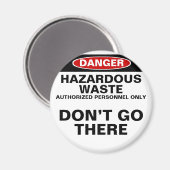 Diätgefahr Kühlschrankmagnet (Vorderseite/Rückseite)