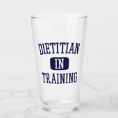 Diätin in Ausbildung | Future Dietitian Gift Glas (Vorderseite)