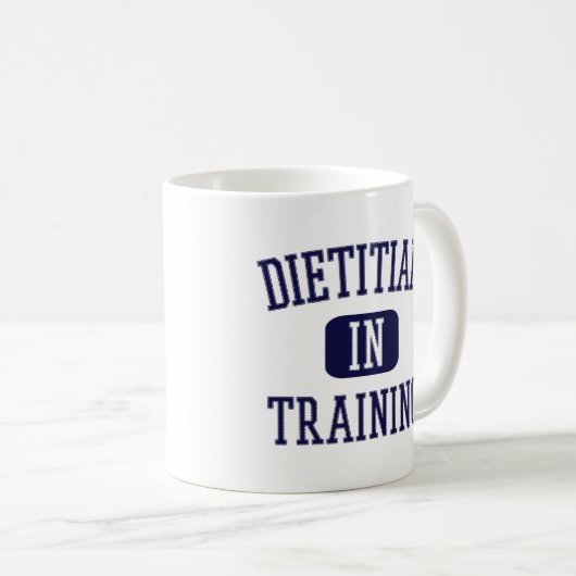 Diätin in Ausbildung | Future Dietitian Gift Kaffeetasse (VorderseiteRechts)