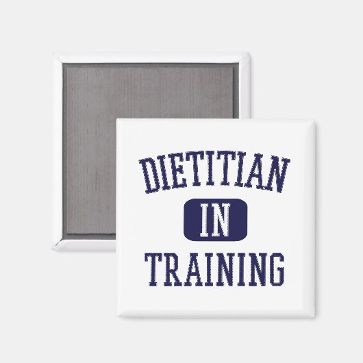 Diätin in Ausbildung | Future Dietitian Gift Magnet (Vorderseite/Rückseite)