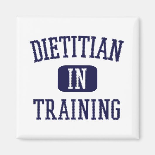 Diätin in Ausbildung | Future Dietitian Gift Magnet (Vorne)